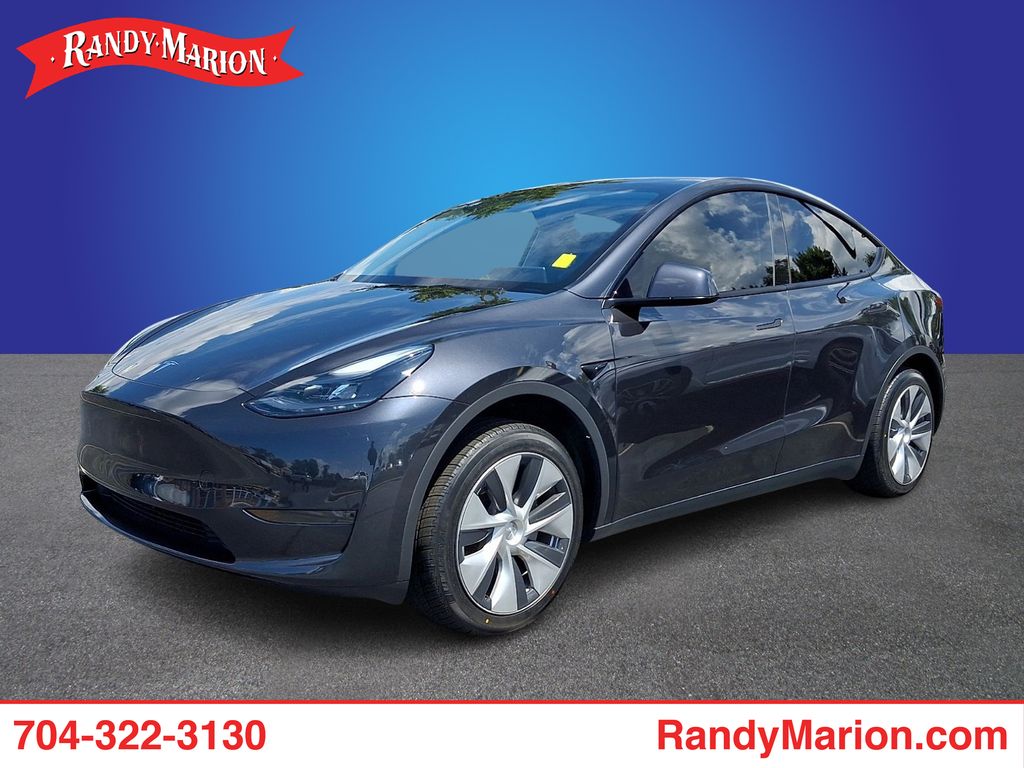 Stealth Gray 2024 Tesla Model Y SUV / Crossover Rear-Wheel Drive 1-Speed Automatic