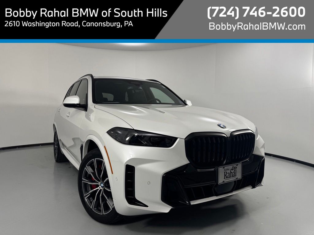 Mineral White Metallic 2026 BMW X5 SUV / Crossover All-Wheel Drive 8-Speed Automatic
