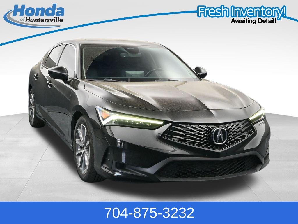 Black 2023 Acura Integra FWD Sedan Front-Wheel Drive Continuously Variable Transmission
