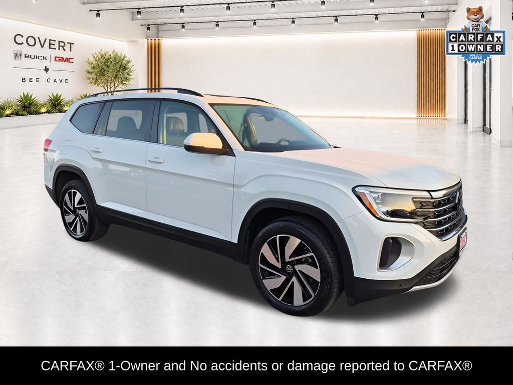 White 2024 Volkswagen Atlas SUV / Crossover Front-Wheel Drive 8-Speed Automatic