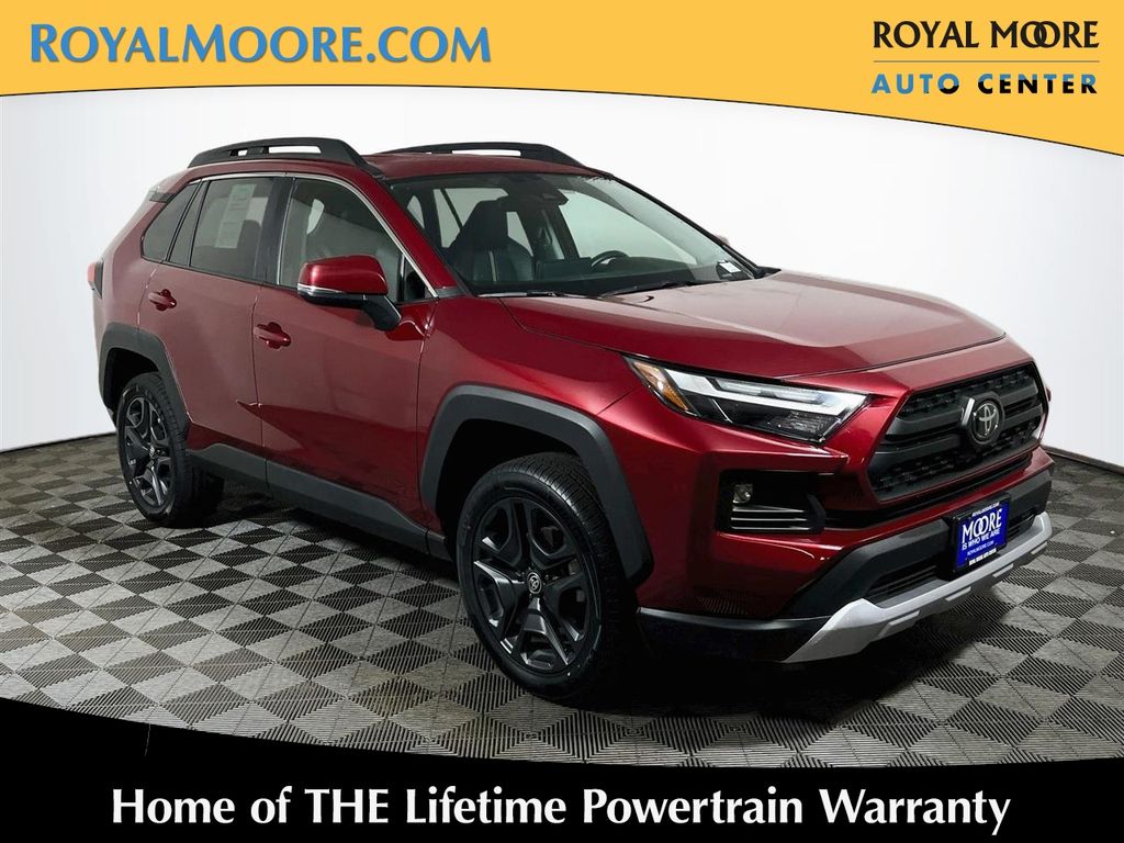 2024 Toyota RAV4 Rojo (Ruby Flare Pearl) SUV/Crossover Tracción en las cuatro ruedas 8 velocidades Automática