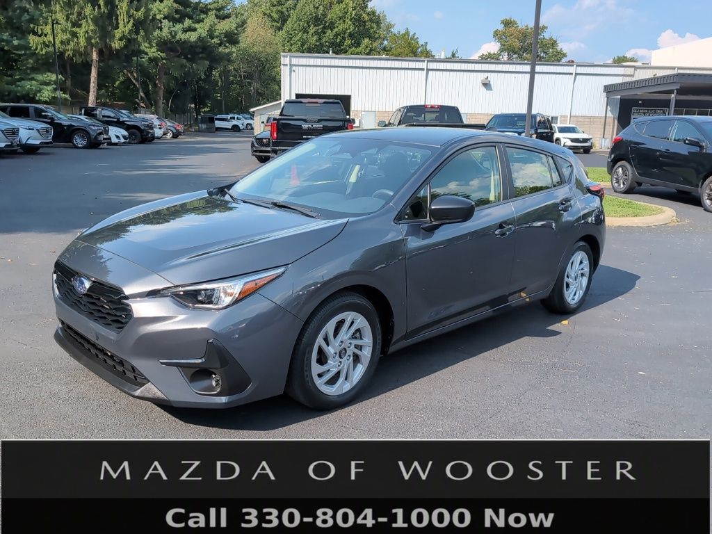 Magnetite Gray Metallic 2024 Subaru Impreza Wagon All-Wheel Drive Continuously Variable Transmission