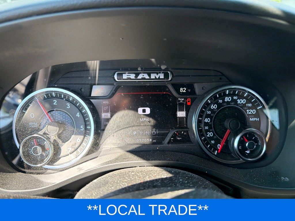 2023 Diamond Black Crystal Pearlcoat Ram 1500 Big Horn/Lone Star 4X4 Truck