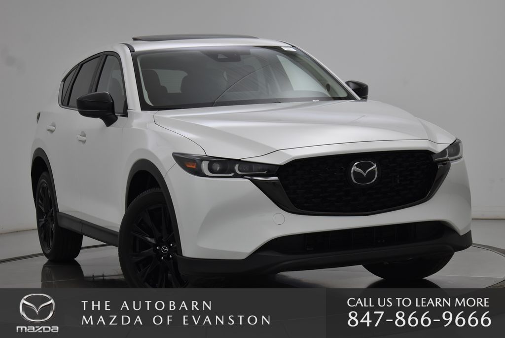 Rhodium White Metallic 2025 Mazda CX-5 2.5 S Carbon Edition AWD SUV / Crossover All-Wheel Drive 6-Speed Automatic
