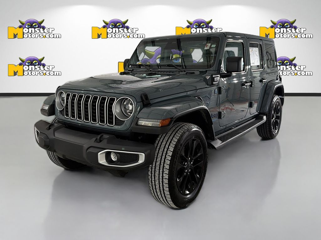 Anvil Clear Coat 2025 Jeep Wrangler 4xe Sahara 4WD SUV / Crossover Four-Wheel Drive 8-Speed Automatic