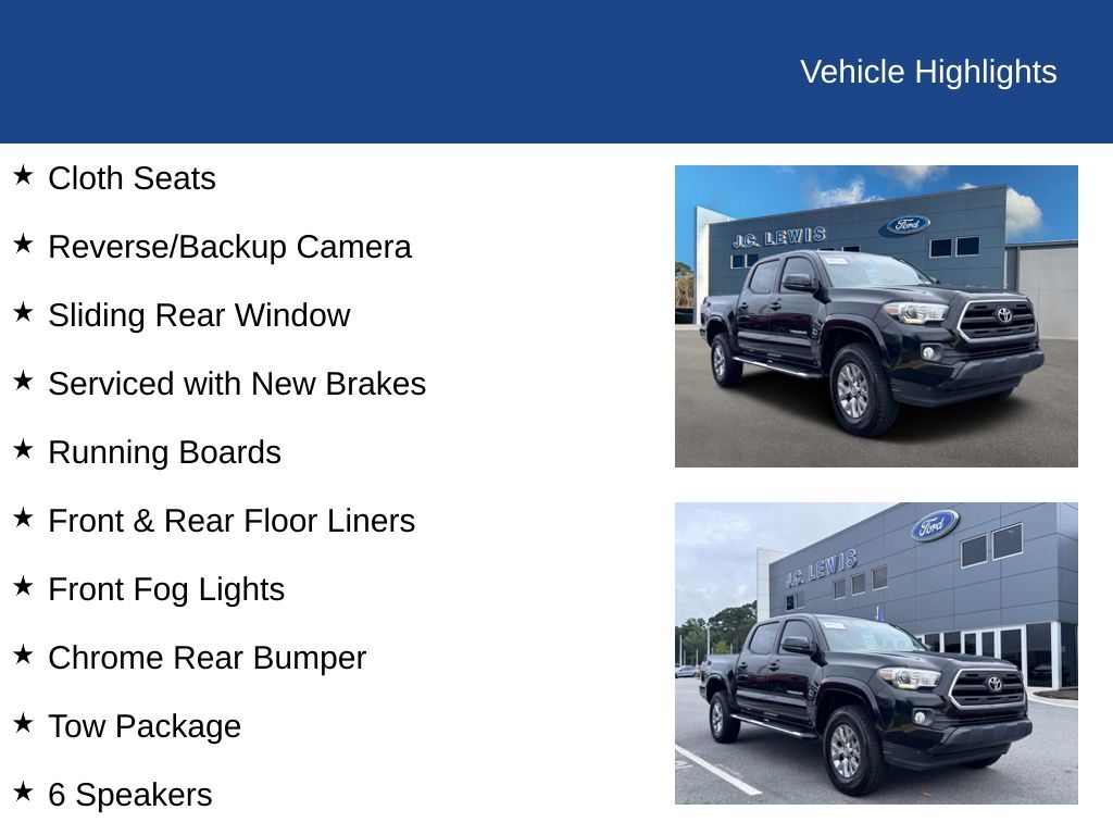 2017 Toyota Tacoma SR5 V6
