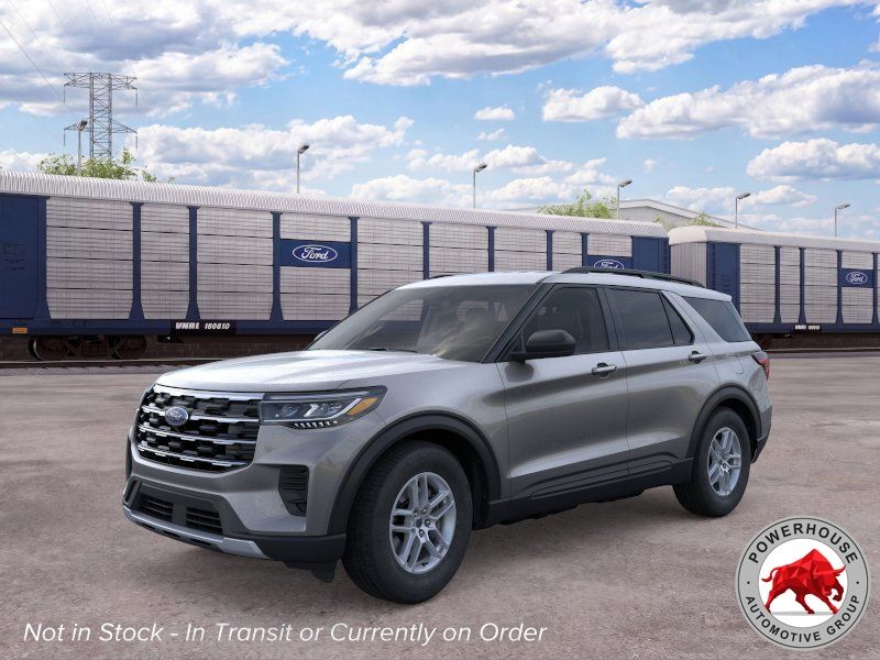 Carbonized Gray Metallic 2026 Ford Explorer SUV / Crossover Rear-Wheel Drive Automatic