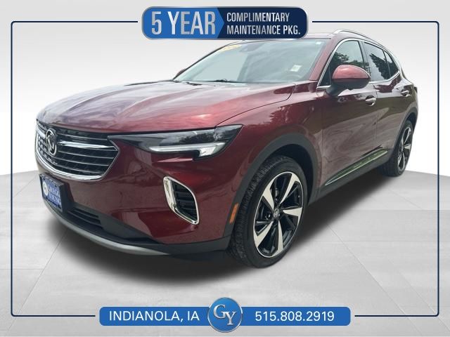 Cinnabar Metallic 2022 Buick Envision SUV / Crossover All-Wheel Drive 9-Speed Automatic