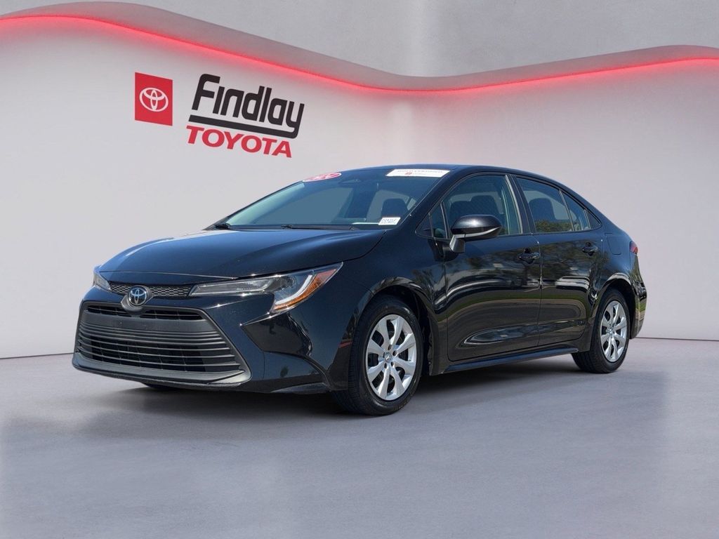 Midnight Black Metallic 2024 Toyota Corolla Sedan Front-Wheel Drive Continuously Variable Transmission