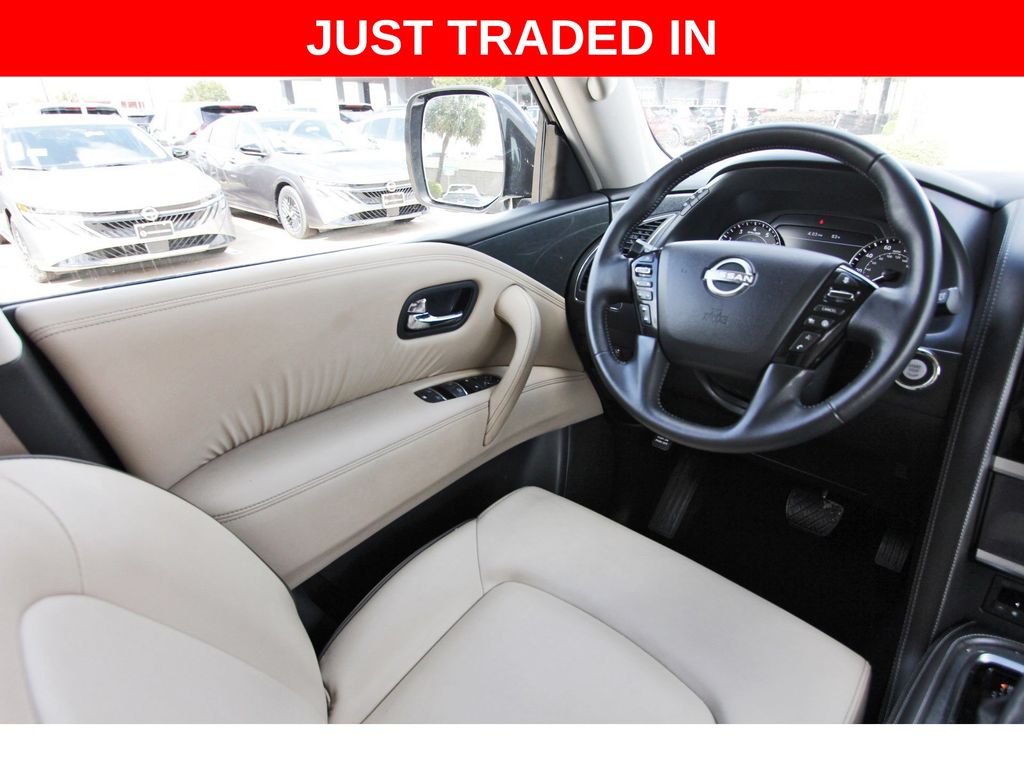 2024 Nissan Armada SV White at DeMontrond Ford