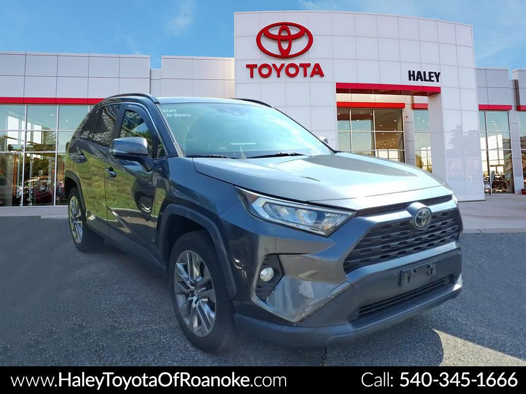 Magnetic Gray Metallic 2019 Toyota RAV4 SUV / Crossover All-Wheel Drive 8-Speed Automatic