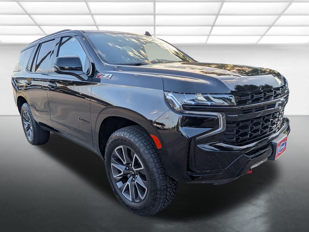 Black 2023 Chevrolet Tahoe Z71 4WD SUV / Crossover Four-Wheel Drive