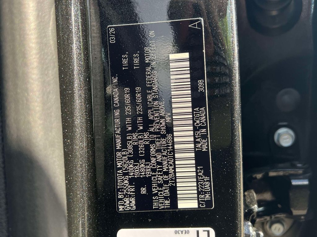 new 2026 Lexus RX car, priced at $58,109