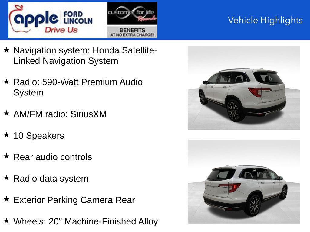 2022 Honda Pilot AWD Elite