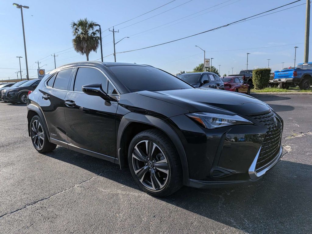 Black (Caviar) 2020 Lexus UX Hybrid SUV / Crossover All-Wheel Drive Continuously Variable Transmission