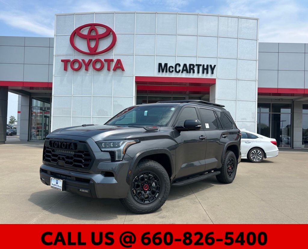 Magnetic Gray Metallic 2026 Toyota Sequoia SUV / Crossover Four-Wheel Drive Automatic
