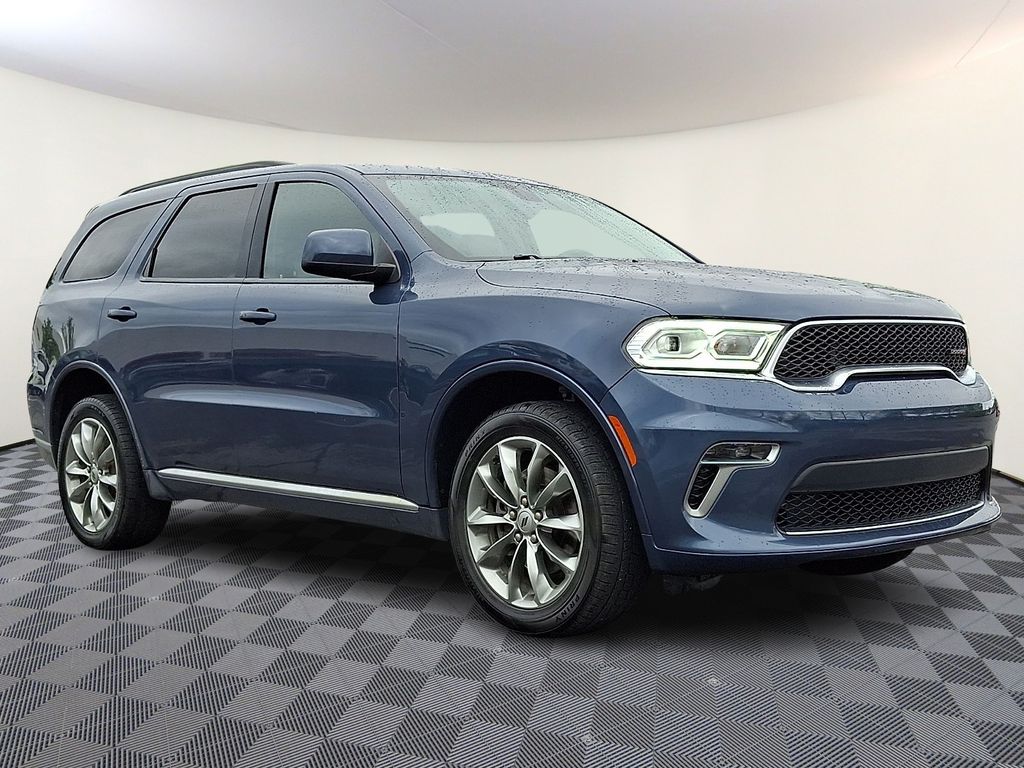 Blue Pearl 2021 Dodge Durango SXT Plus AWD SUV / Crossover All-Wheel Drive 8-Speed Automatic