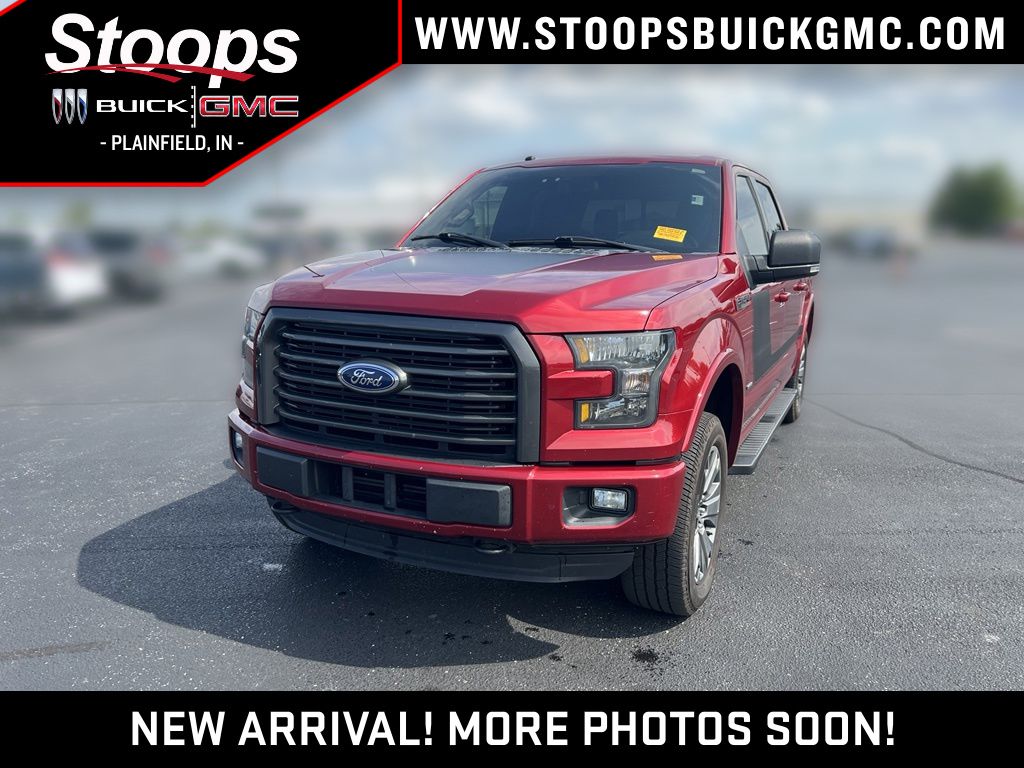 Ruby Red Metallic Tinted Clearcoat 2016 Ford F-150 Pickup Truck Four-Wheel Drive 6-Speed Automatic
