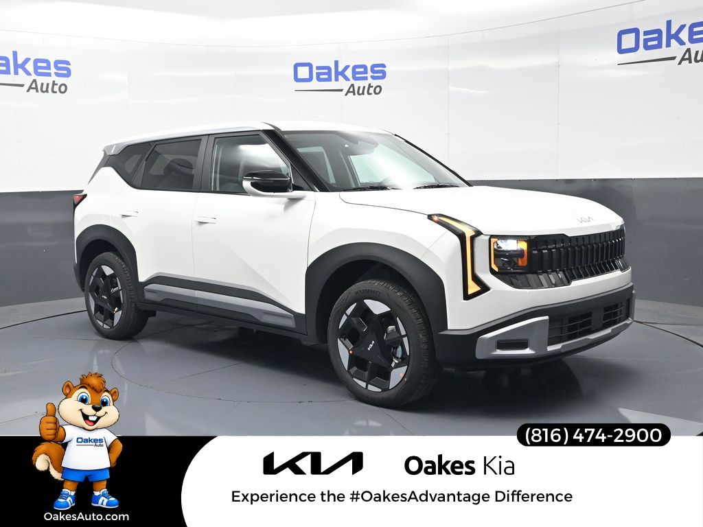 Snow White Pearl 2027 Kia Seltos SUV / Crossover All-Wheel Drive Continuously Variable Transmission