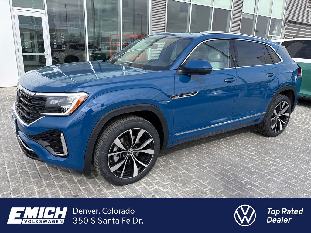 Mountain Lake Blue Metallic 2026 Volkswagen Atlas Cross Sport SUV / Crossover All-Wheel Drive 8-Speed Automatic