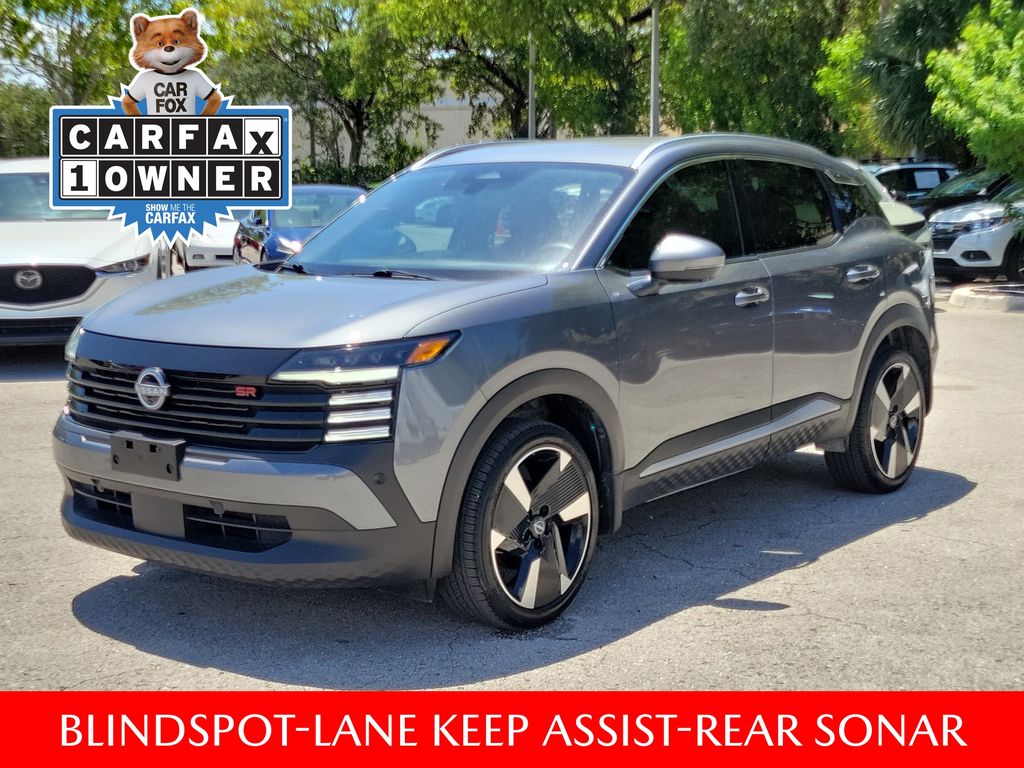 Gray (Gun Metallic) 2025 Nissan Kicks SUV / Crossover Front-Wheel Drive Continuously Variable Transmission