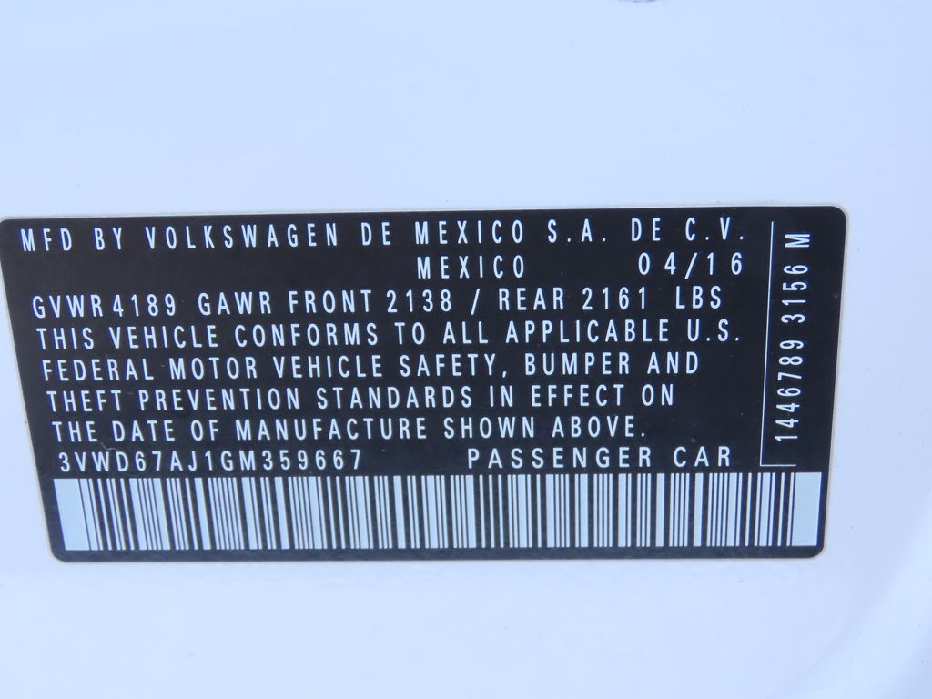 Thumbnail: 2016 Volkswagen Jetta - 21