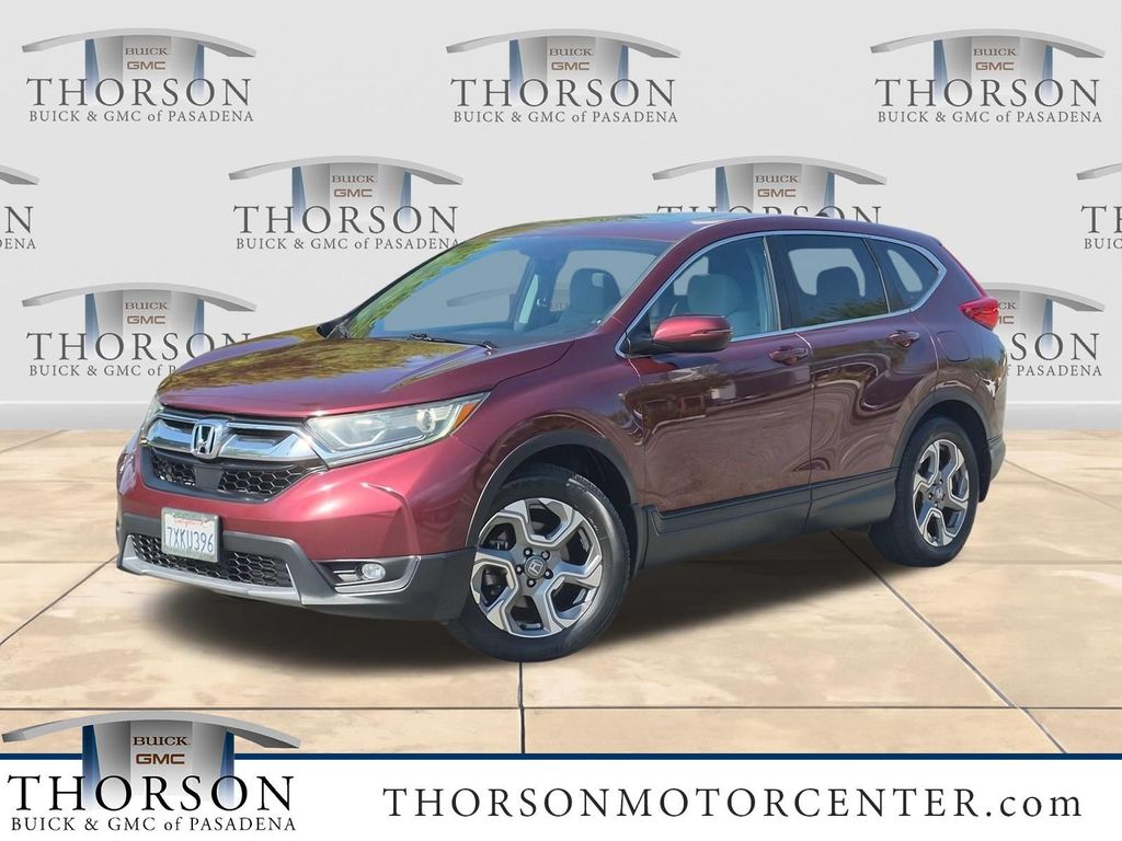 Red 2017 Honda CR-V SUV / Crossover Front-Wheel Drive Continuously Variable Transmission