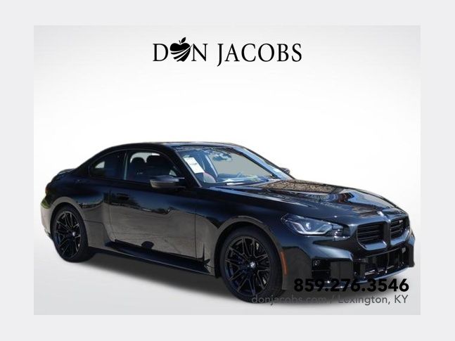 Black Sapphire Metallic 2025 BMW M2 Coupe Rear-Wheel Drive 6-Speed Manual