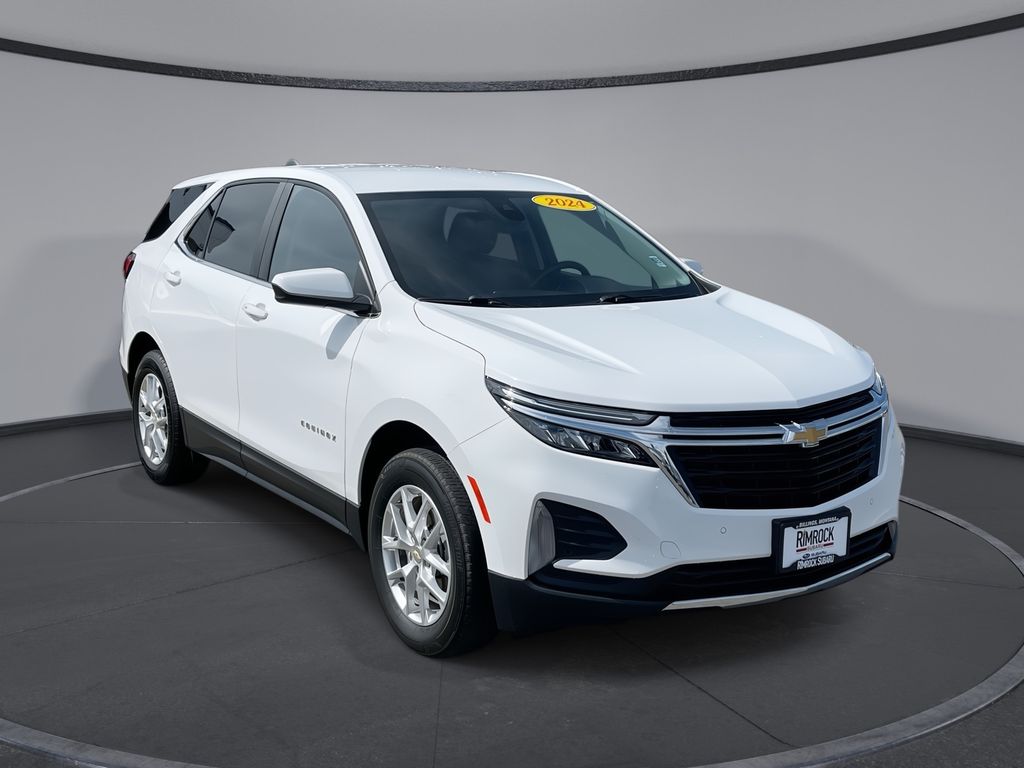 Summit White 2024 Chevrolet Equinox SUV / Crossover Four-Wheel Drive 6-Speed Automatic Overdrive