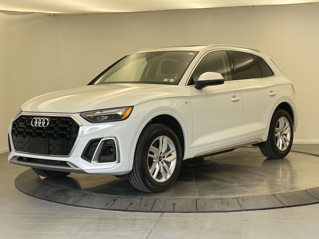 2023 Audi Q5 45 S line Premium White at Audi Porsche Sewickley