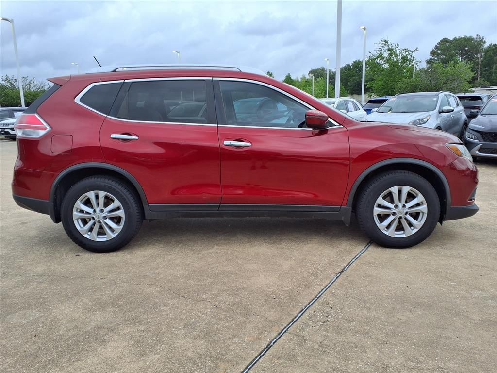 2016 Nissan Rogue SV Red at DeMontrond Gulf Freeway