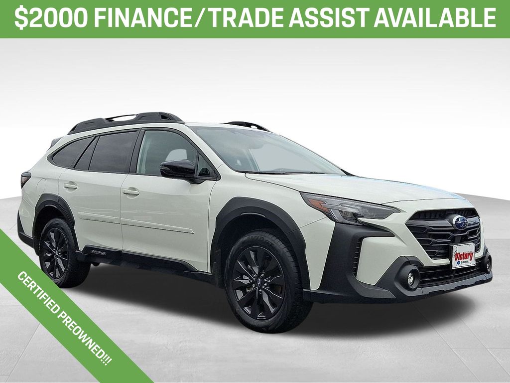 Crystal White Pearl 2025 Subaru Outback Onyx Edition AWD SUV / Crossover All-Wheel Drive Continuously Variable Transmission