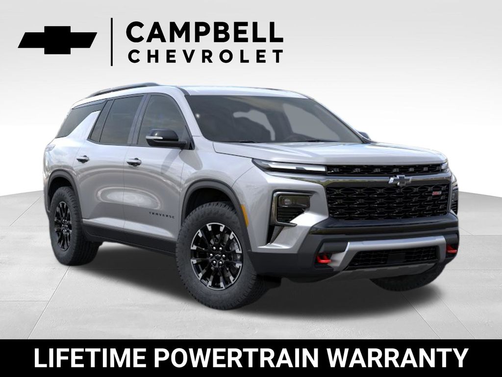 Sterling Gray Metallic 2026 Chevrolet Traverse SUV / Crossover Four-Wheel Drive 8-Speed Automatic