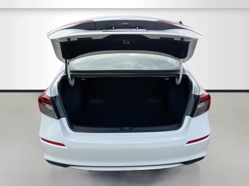 2025 Honda Civic Hybrid Sport White at Classic Elite Chevrolet Sugar Land