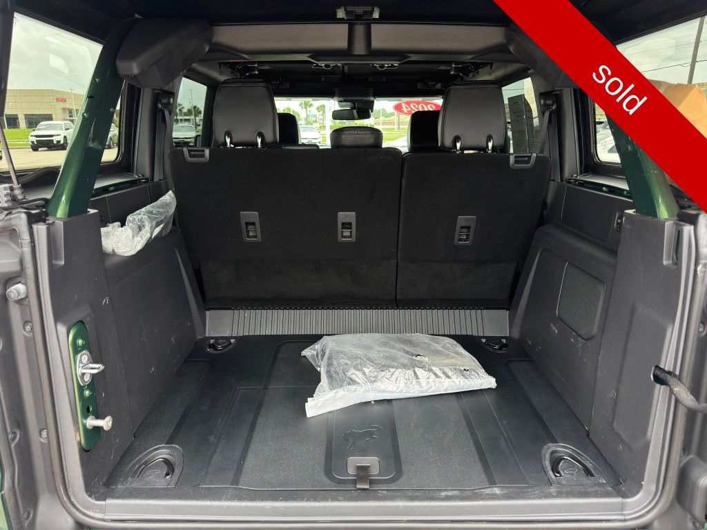 2024 Ford Bronco Black Diamond Green at Classic Chevrolet Galveston