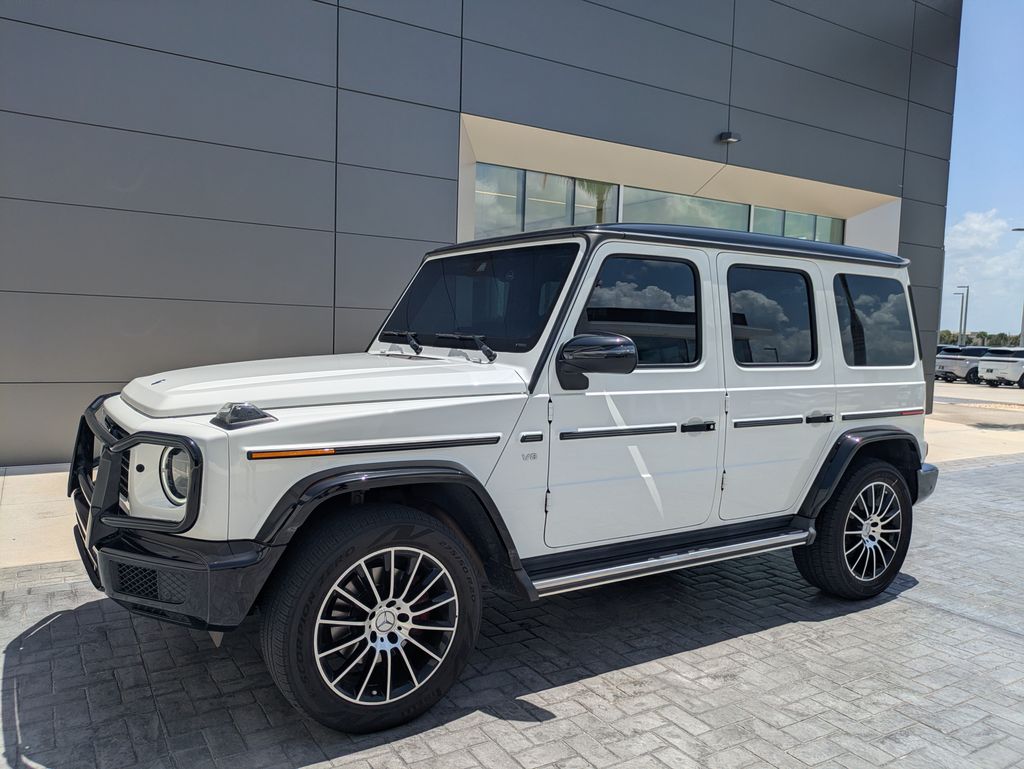 Polar White 2020 Mercedes-Benz G-Class SUV / Crossover All-Wheel Drive 9-Speed Automatic