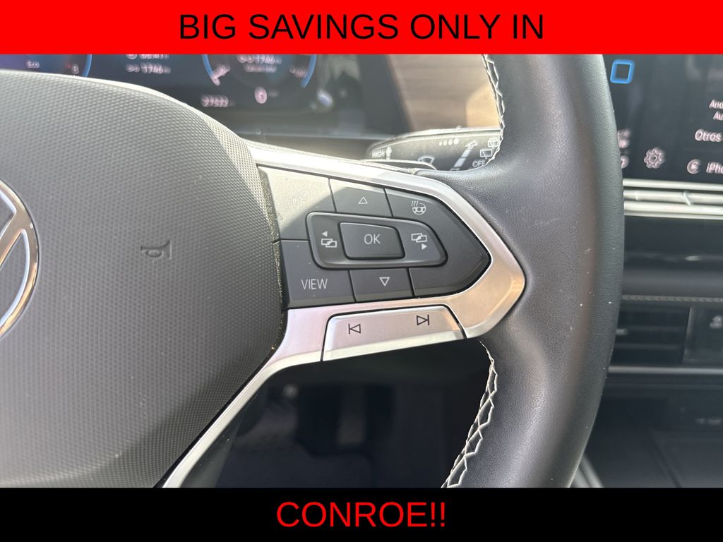 2024 Volkswagen Atlas 2.0T SE Silver at DeMontrond Mazda