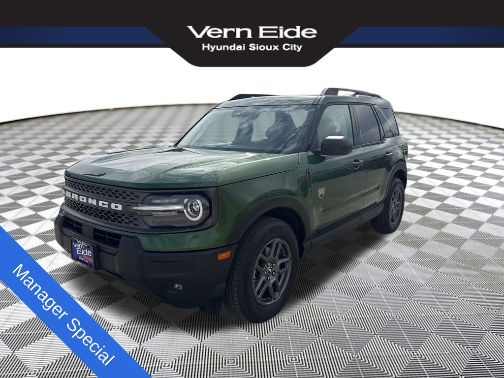Green Metallic 2025 Ford Bronco Sport SUV / Crossover All-Wheel Drive 8-Speed Automatic