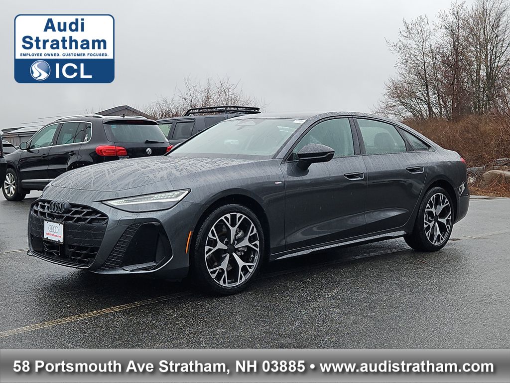 Gray 2026 Audi A6 quattro Progressiv TFSI Sedan 7-Speed Automatic