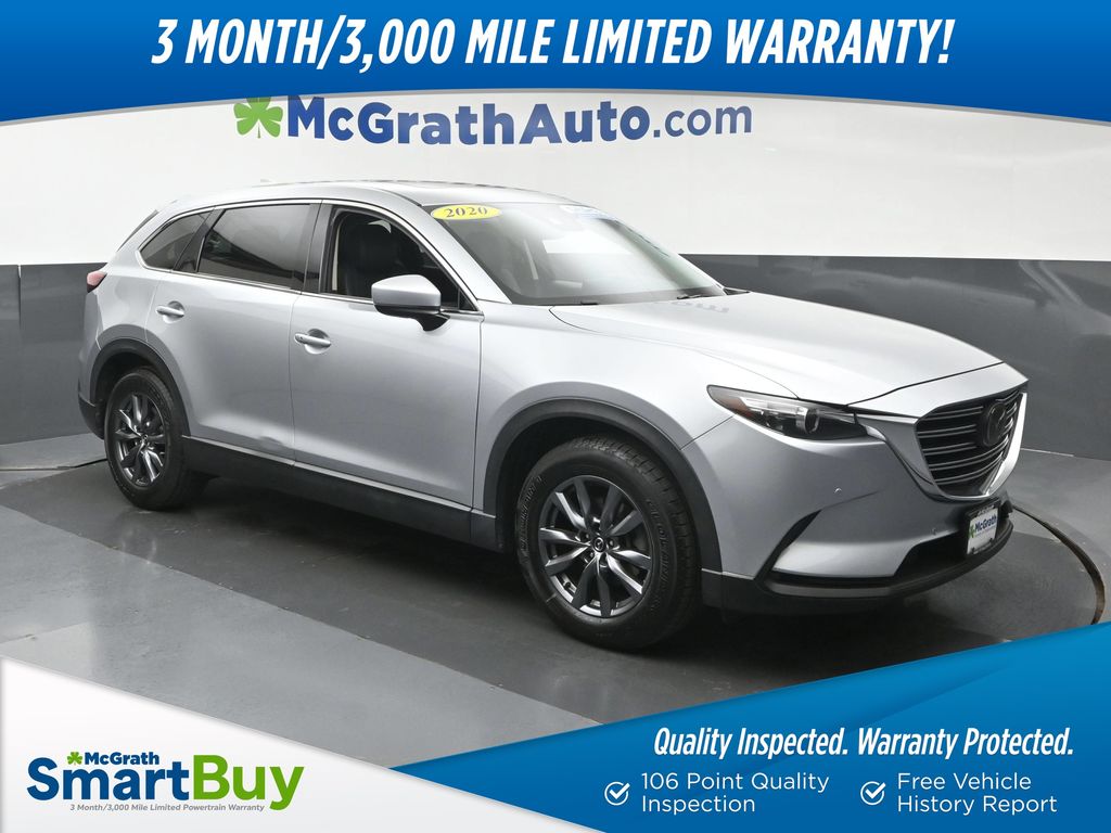 Sonic Silver Metallic 2020 Mazda CX-9 SUV / Crossover All-Wheel Drive 6-Speed Automatic