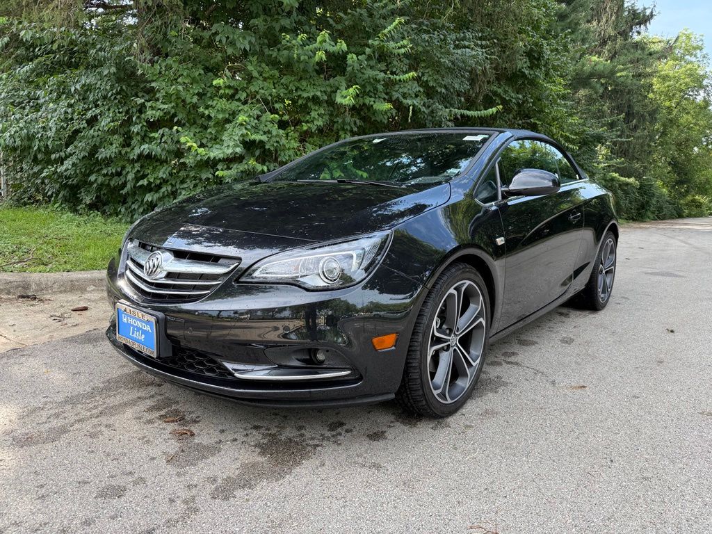 Carbon Black Metallic 2016 Buick Cascada Convertible Front-Wheel Drive 6-Speed Automatic Overdrive