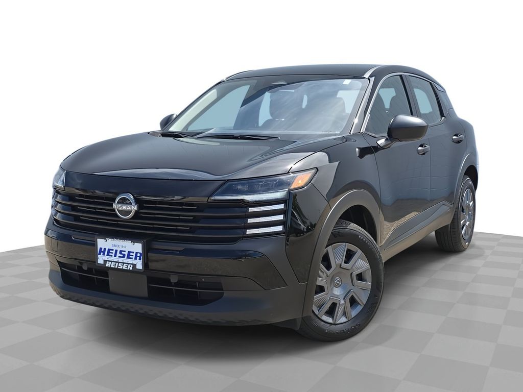 Super Black 2025 Nissan Kicks SUV / Crossover All-Wheel Drive Continuously Variable Transmission