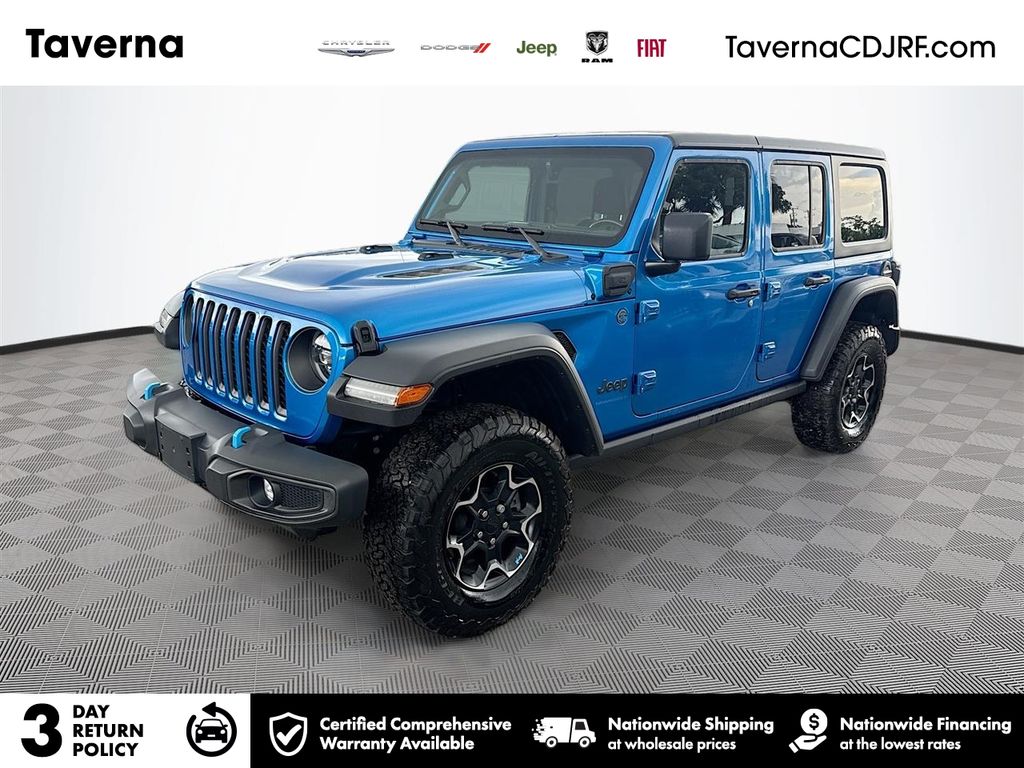 Blue Pearl 2023 Jeep Wrangler 4xe SUV / Crossover Four-Wheel Drive 8-Speed Automatic