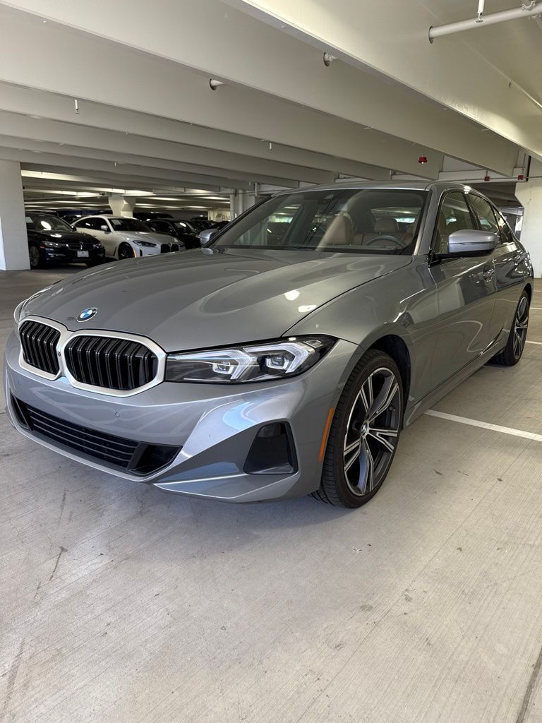 Gray Metallic 2023 BMW 3 Series 330i xDrive AWD Sedan All-Wheel Drive 8-Speed Automatic