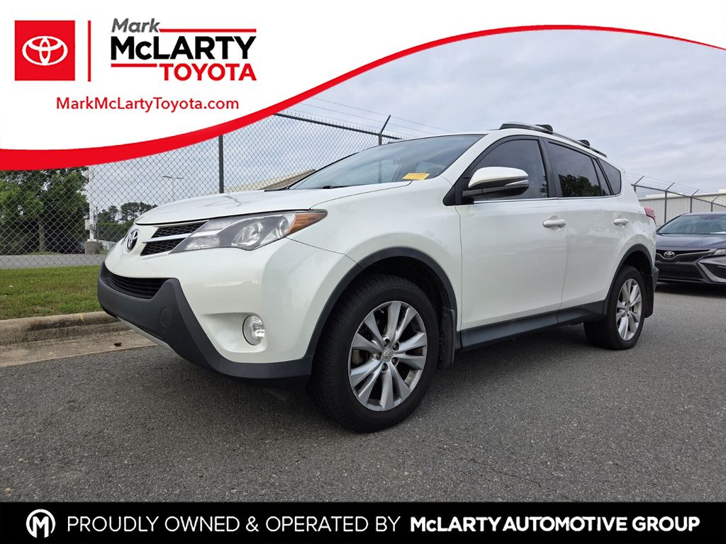 White (Blizzard Pearl) 2013 Toyota RAV4 Limited AWD SUV / Crossover All-Wheel Drive 6-Speed Automatic