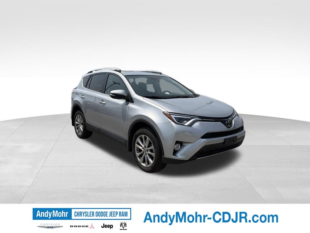 Silver Sky Metallic 2017 Toyota RAV4 SUV / Crossover All-Wheel Drive 6-Speed Automatic