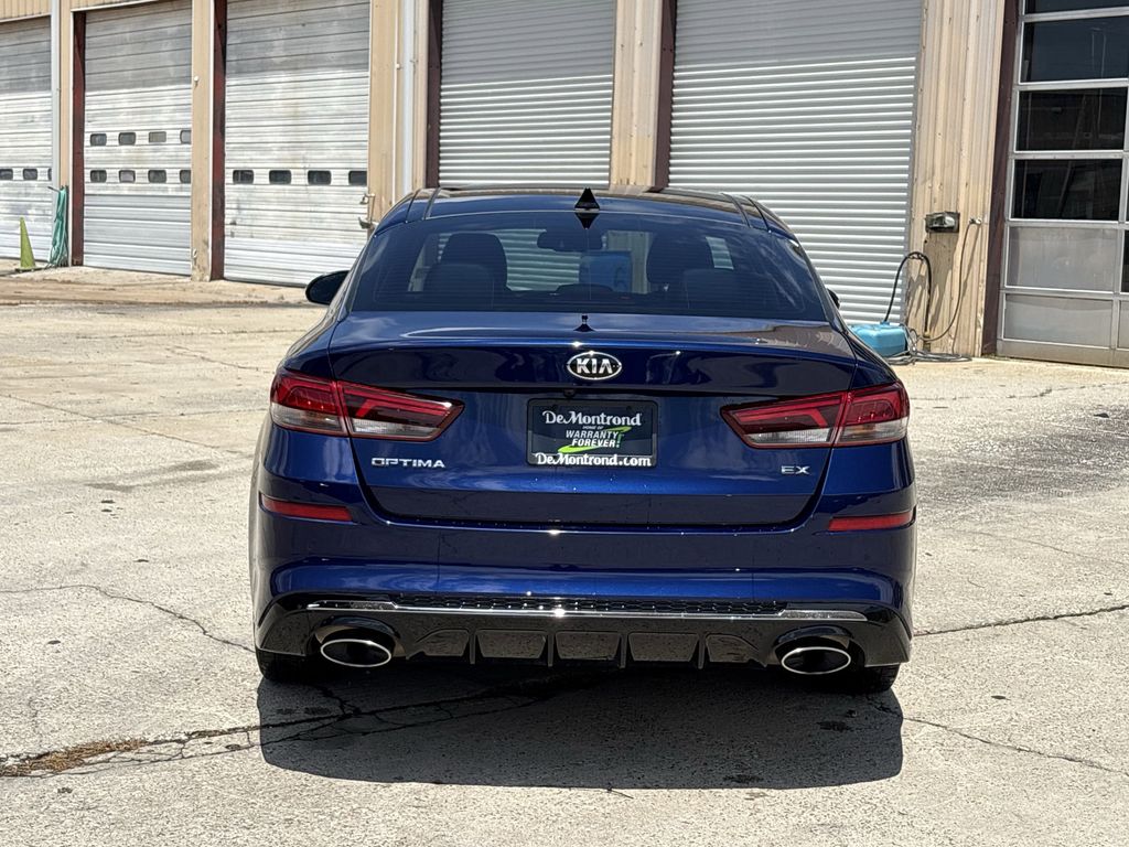 2019 Kia Optima EX Blue at Durrett Motor Company