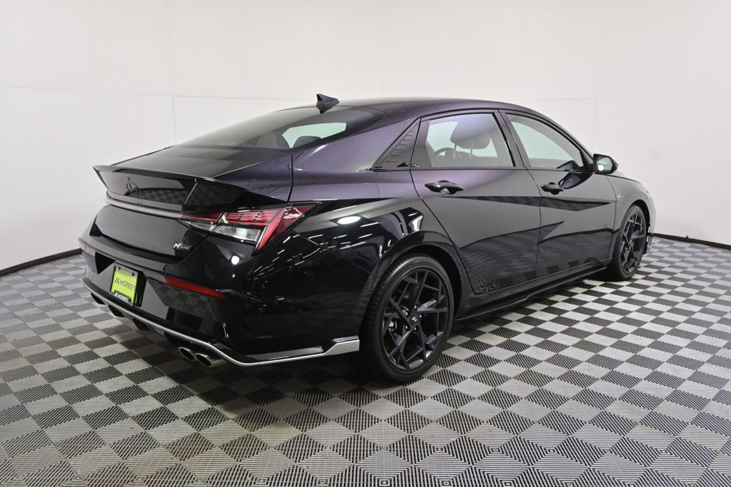 Used 2025 Black Hyundai N Line image 7