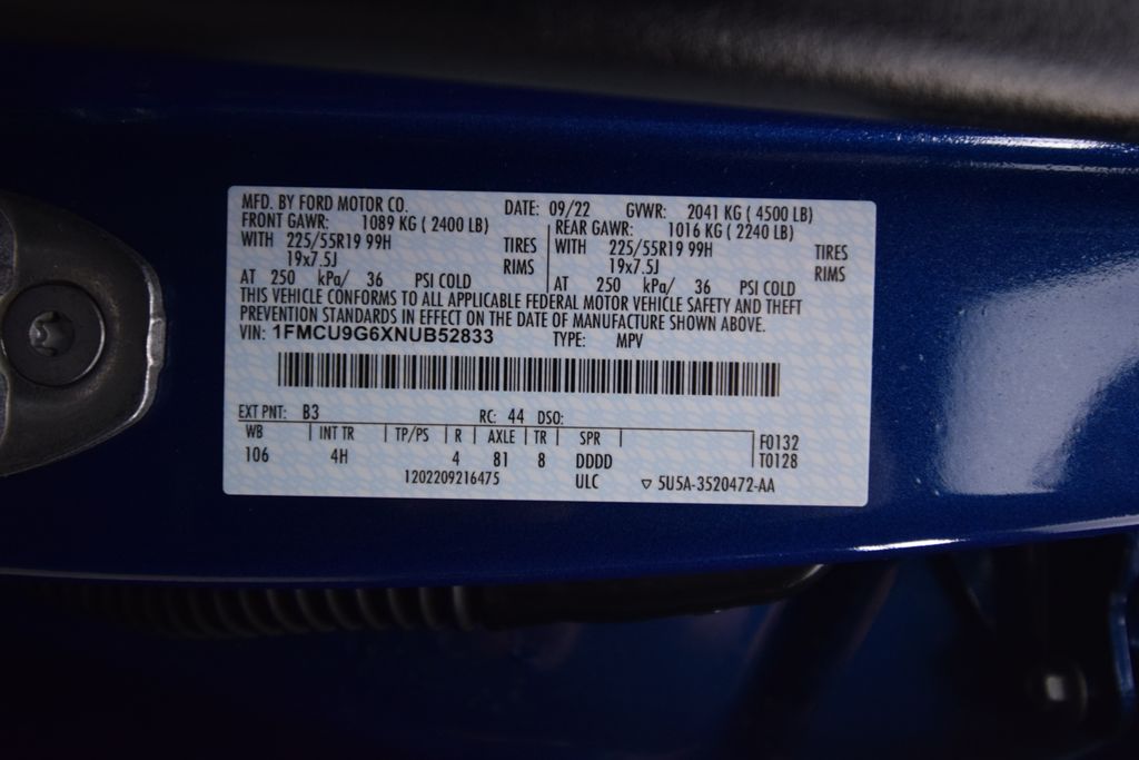 used 2022 Ford Escape car, priced at $18,999