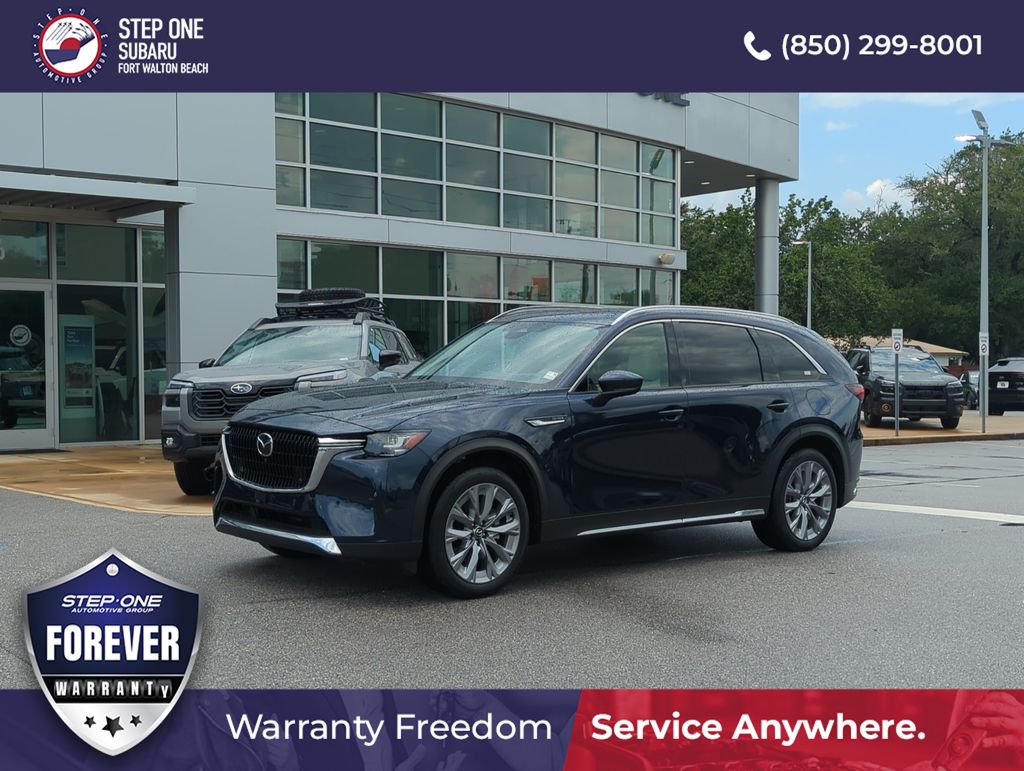 Deep Crystal Blue Mica 2025 Mazda CX-90 SUV / Crossover All-Wheel Drive 8-Speed Automatic